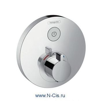 Hansgrohe 15744000 Наружняя часть термостата 1 потребитель Shower Select в Владикавказе